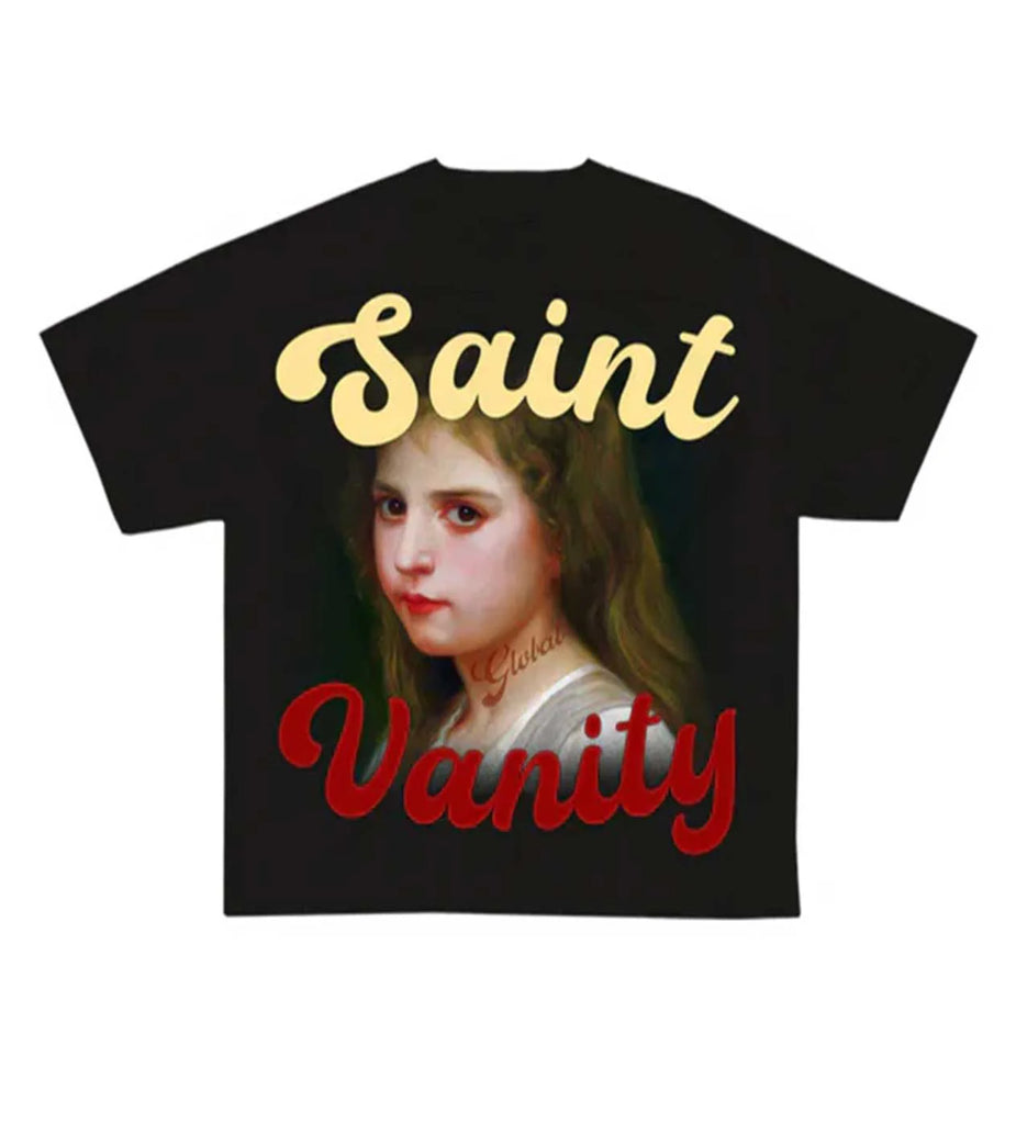 Saint Vanity Global T-Shirt Black