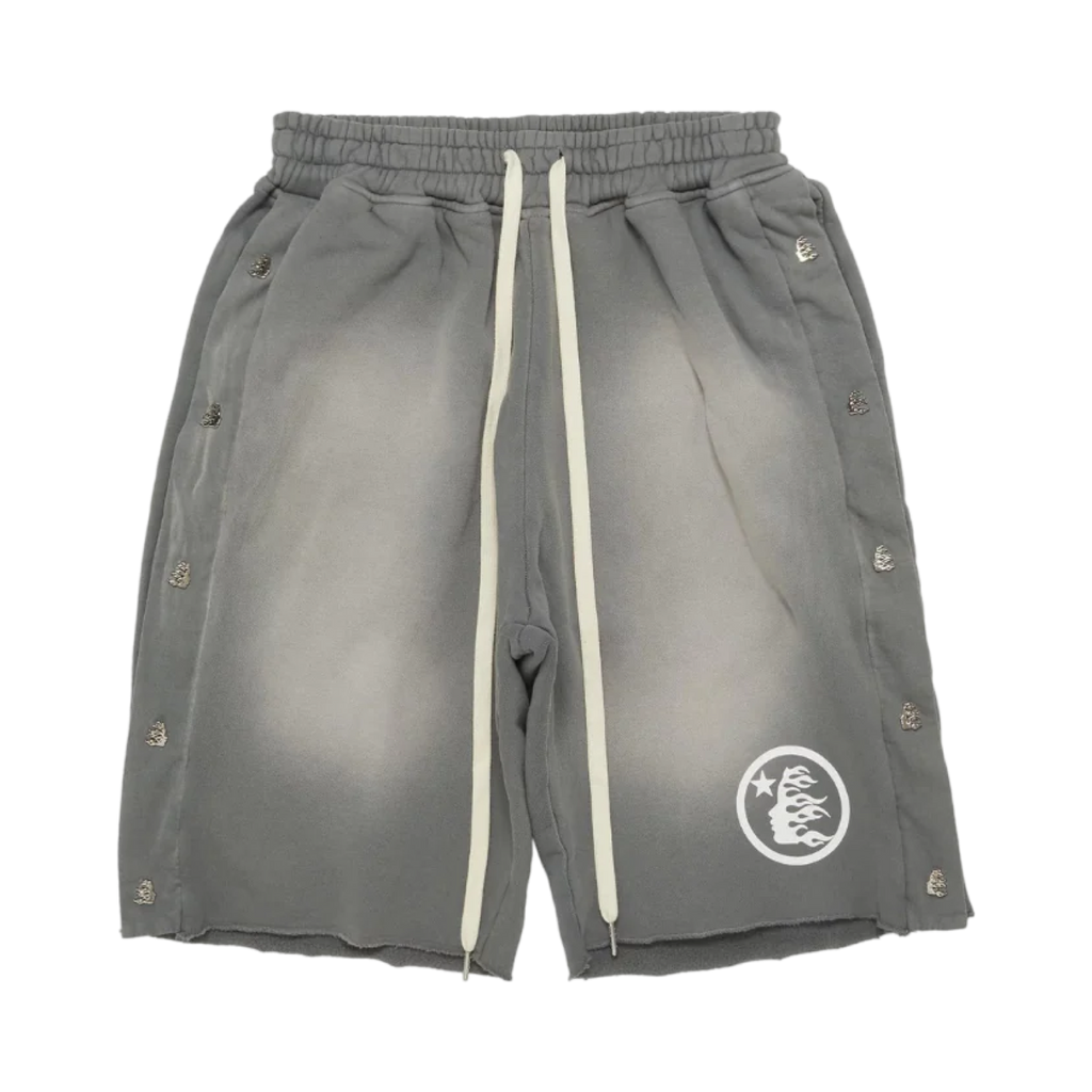 Hellstar Breakaway Snap Shorts Grey