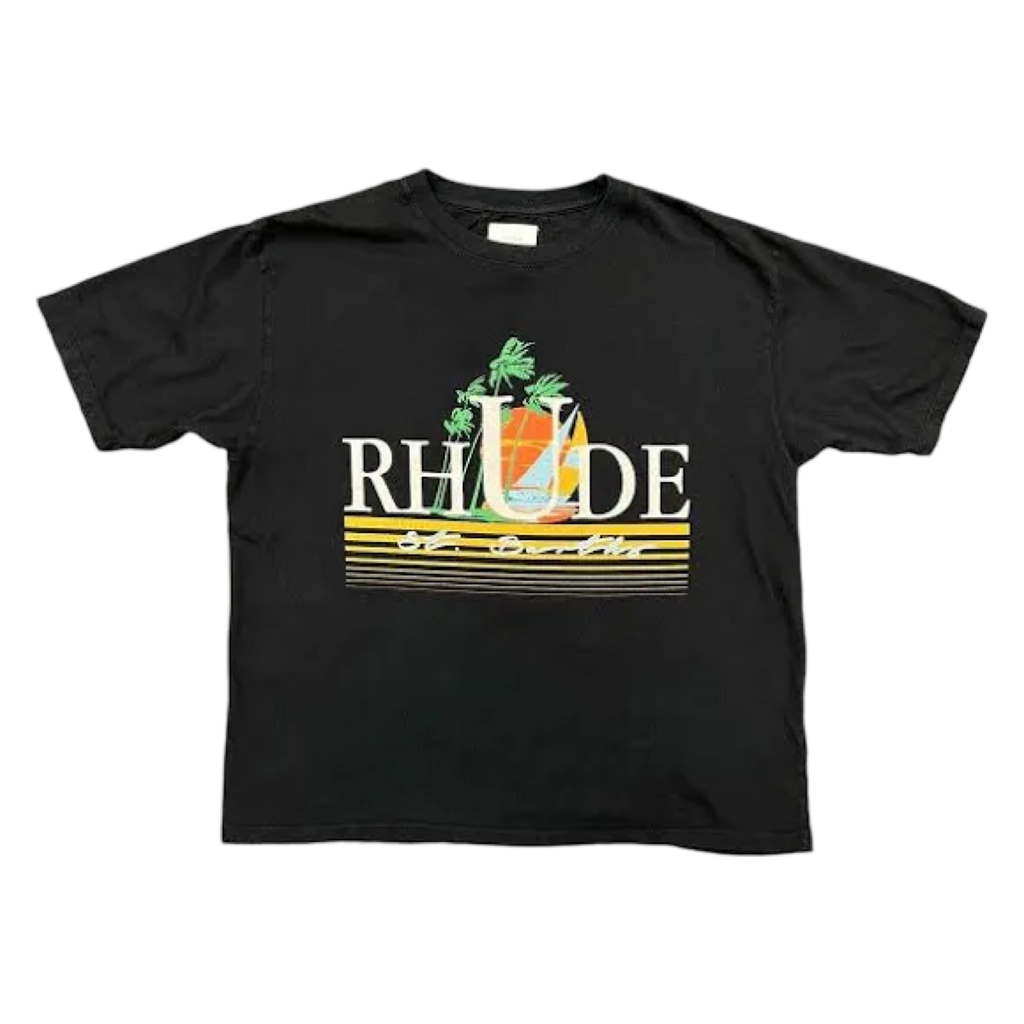 Rhude St. Barths Tee Black