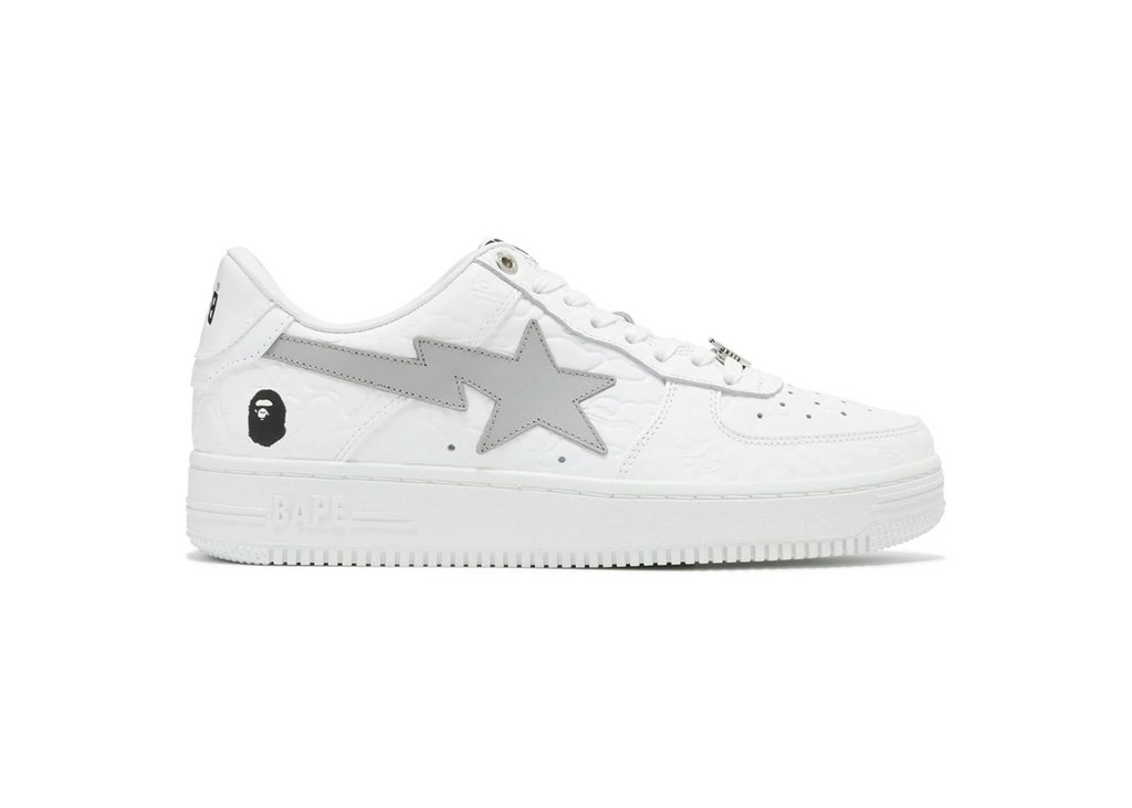 A Bathing Ape Bape Sta Low #3 Line Camo White