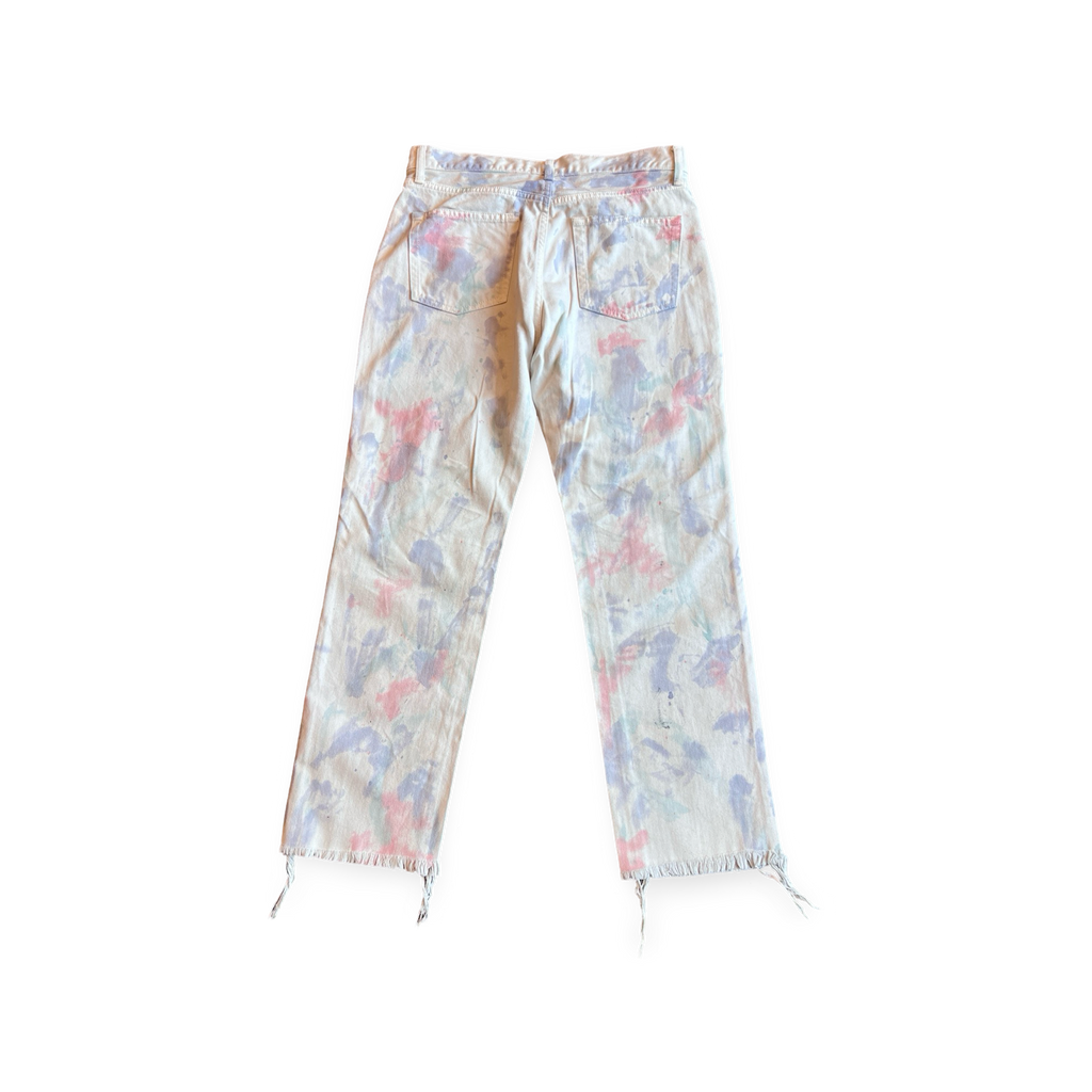 John Elliot Watercolor Jeans White