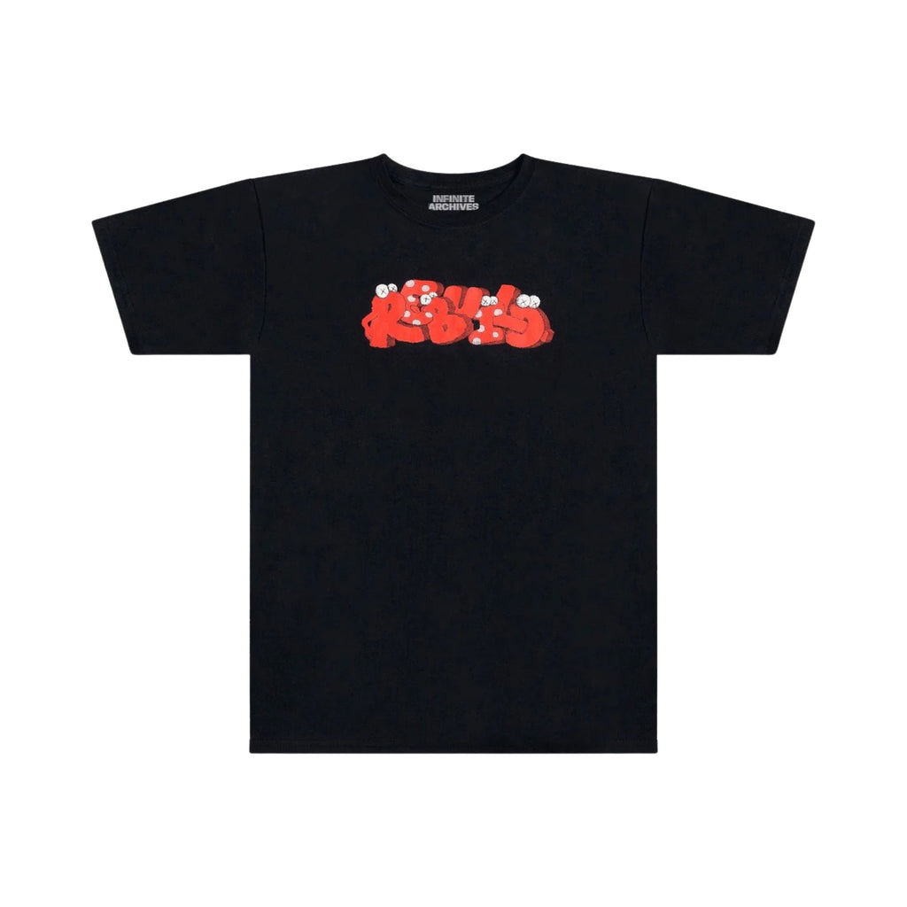 Infinite Archives x Kaws Rebuild T-shirt Black