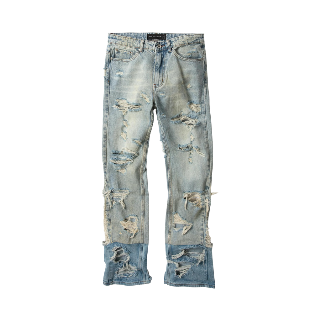 Who Decides War Gnarly Jeans Blue