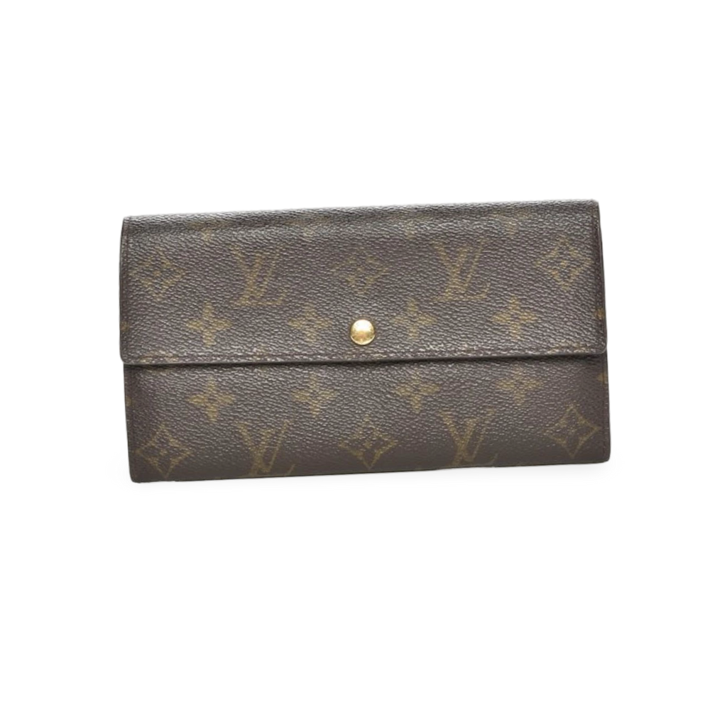 Louis Vuitton Wallet Sarah Monogram Brown