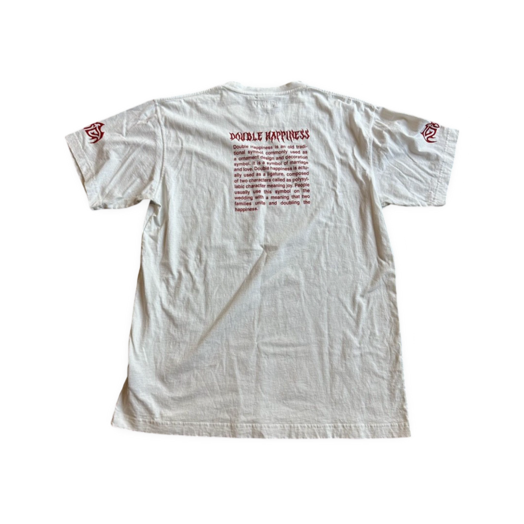 Vetements Double Happiness T-Shirt White