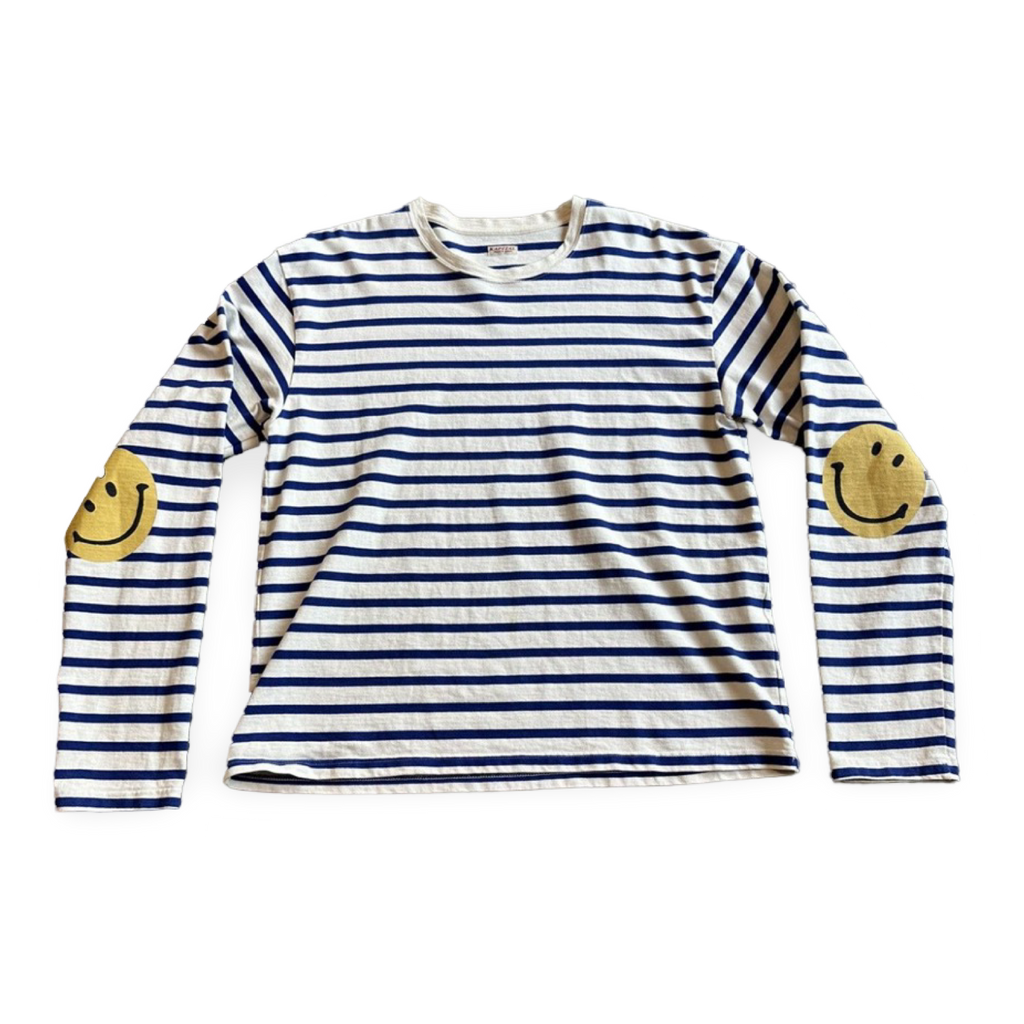 Kapital Long Sleeve Striped Blue