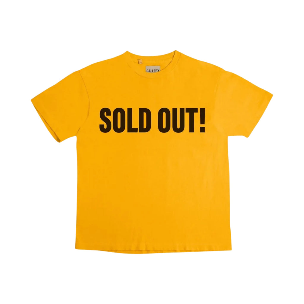 Gallery Dept Sold Out T-Shirt Yellow