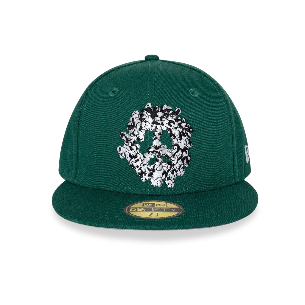 Denim Tears New Era Peace Cotton Wreath Hat Green