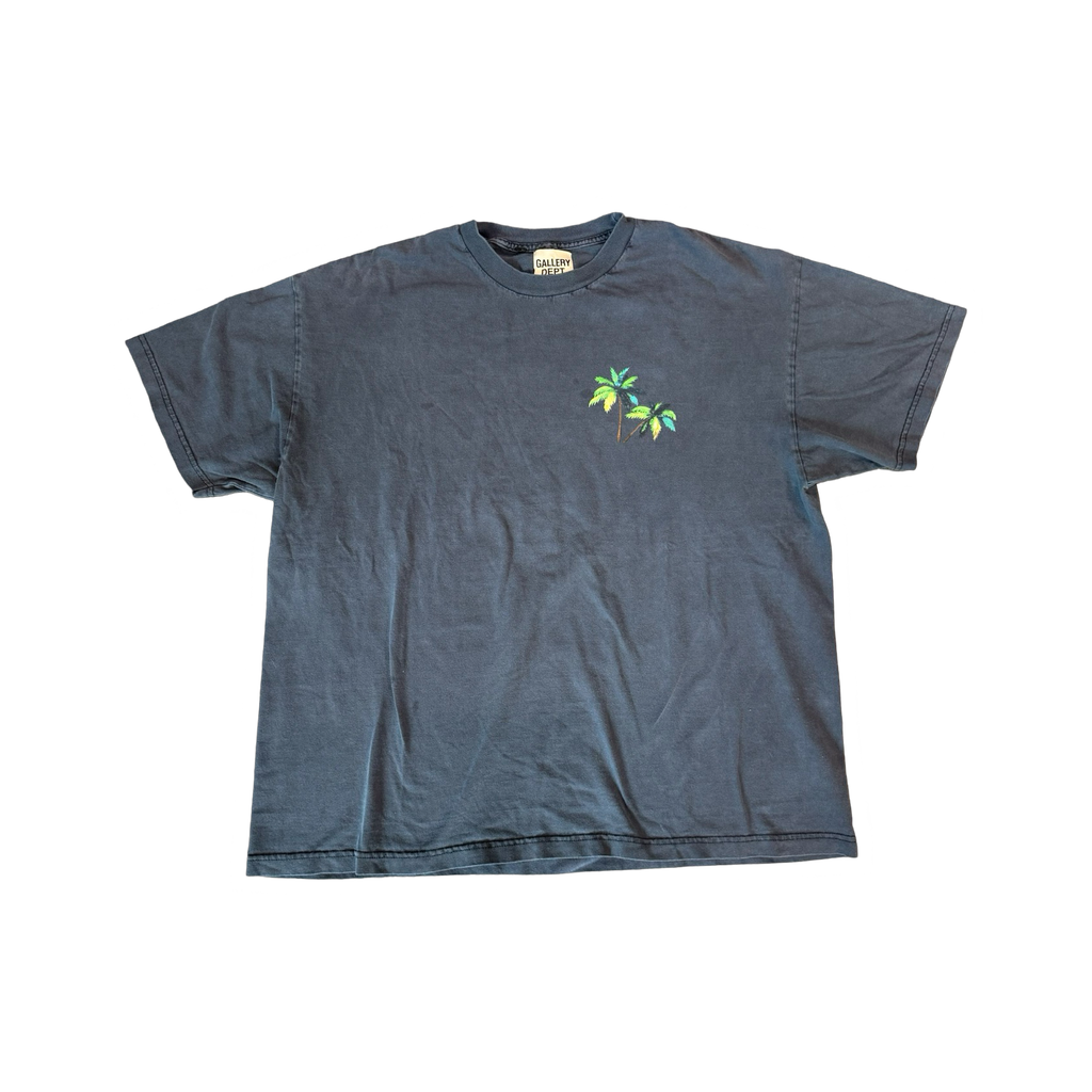 Gallery Dept Cha Cha T-Shirt Faded Navy