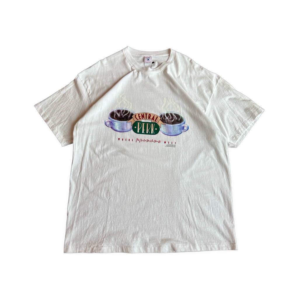 1996 Friends Central Perk T-Shirt White