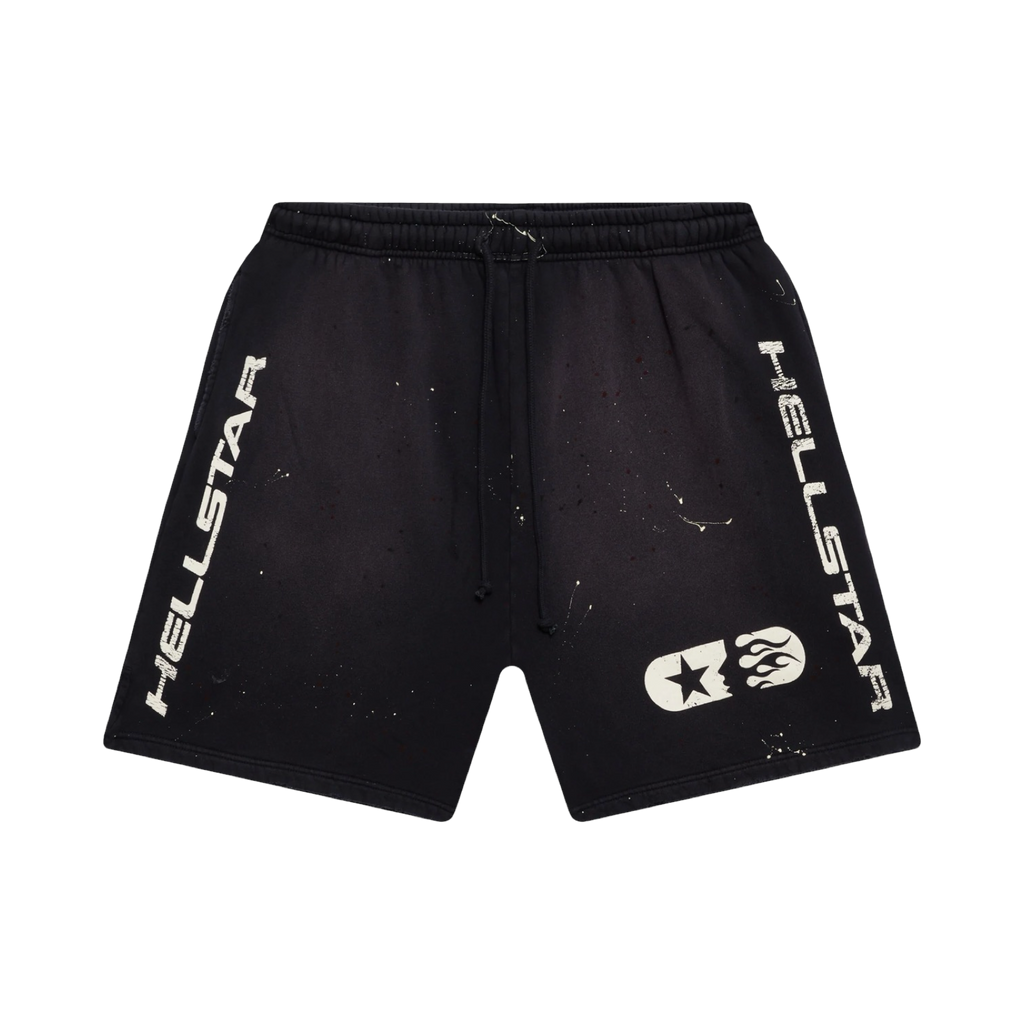 Hellstar Studio Shorts Faded Black