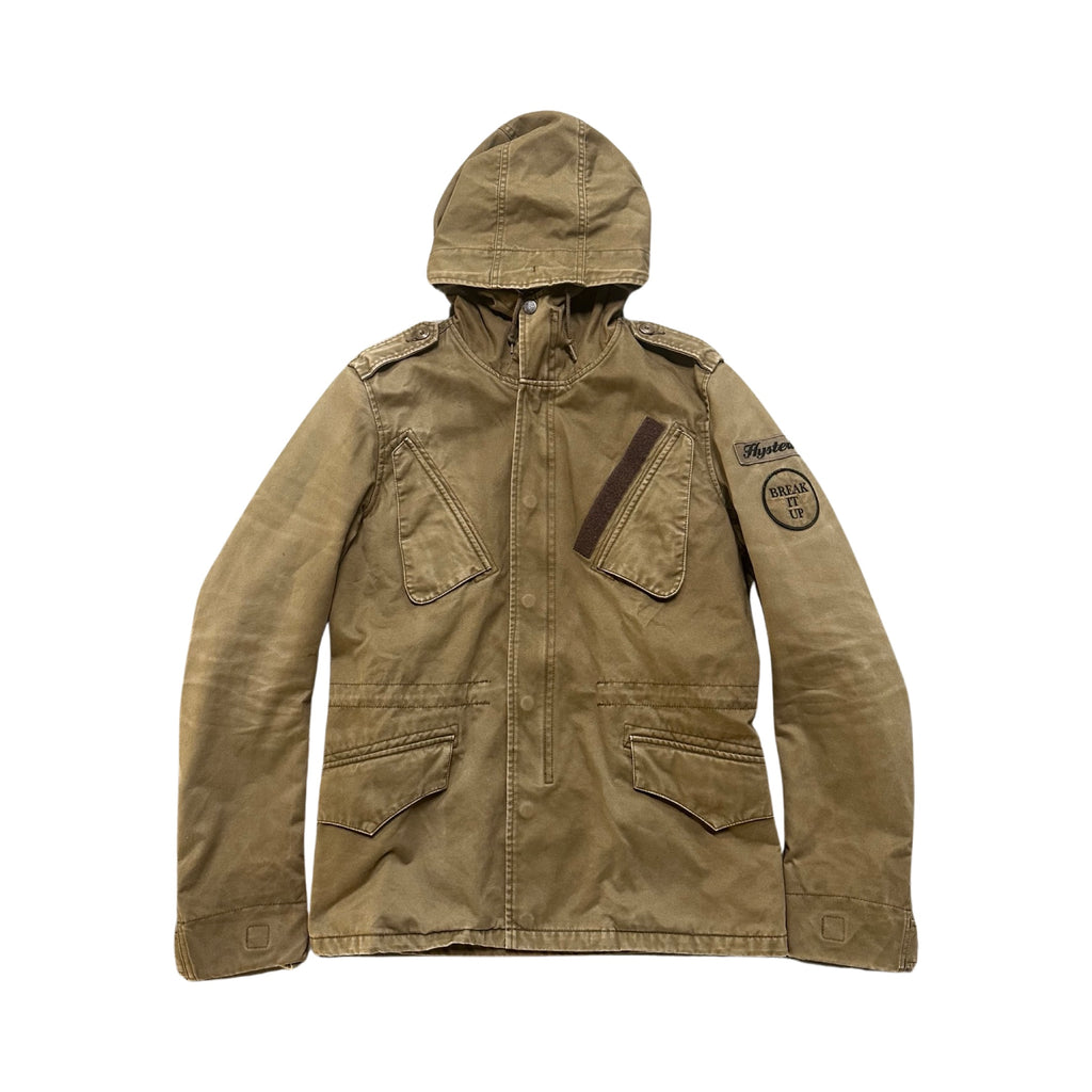 Hysteric Glamour Break it Up Work Jacket Brown