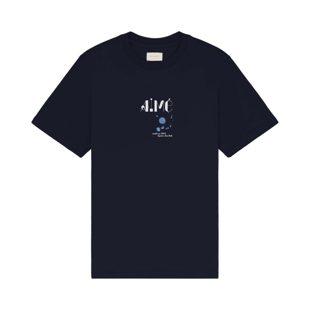 Aime Leon Dore Studio Ink Logo T-Shirt Navy