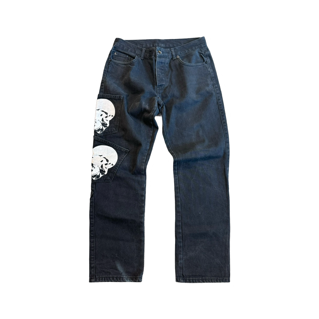 BY SLIK Multi Pocket Skull Denim