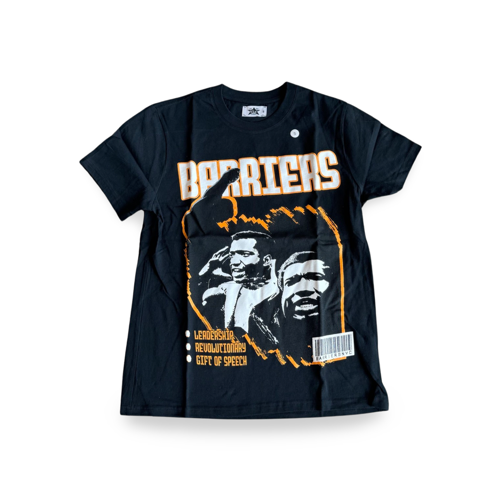 Barriers Leadership Tee Black Gold