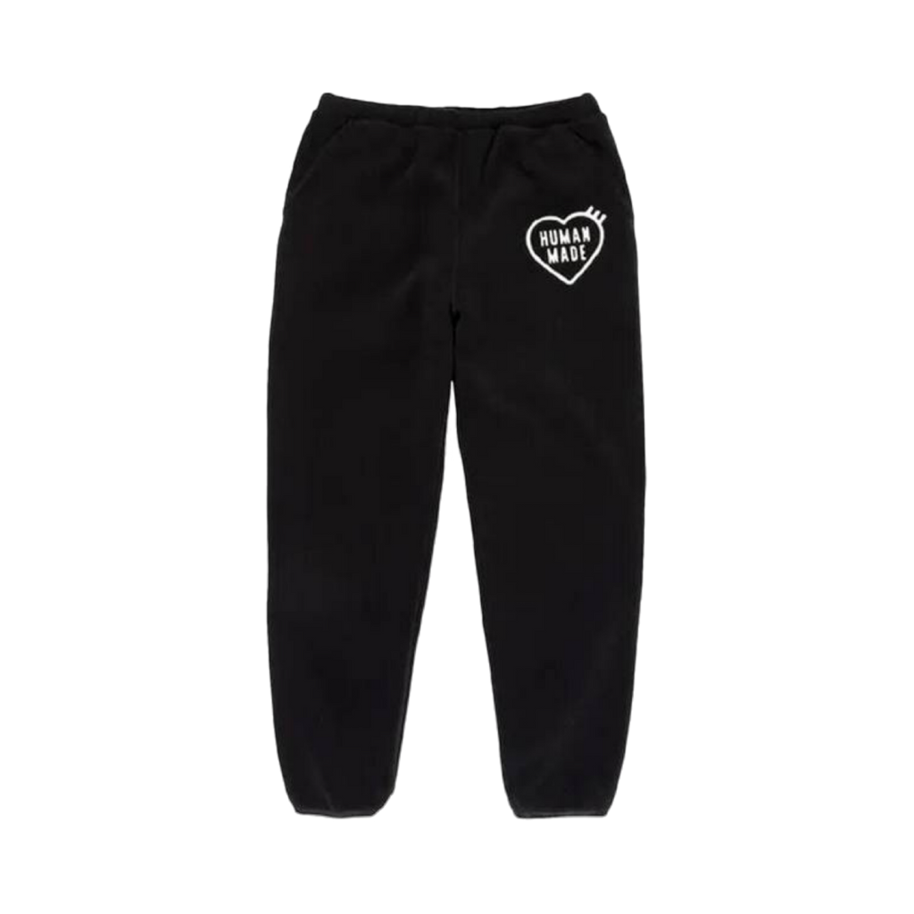 Human Made Fleece Pants Black