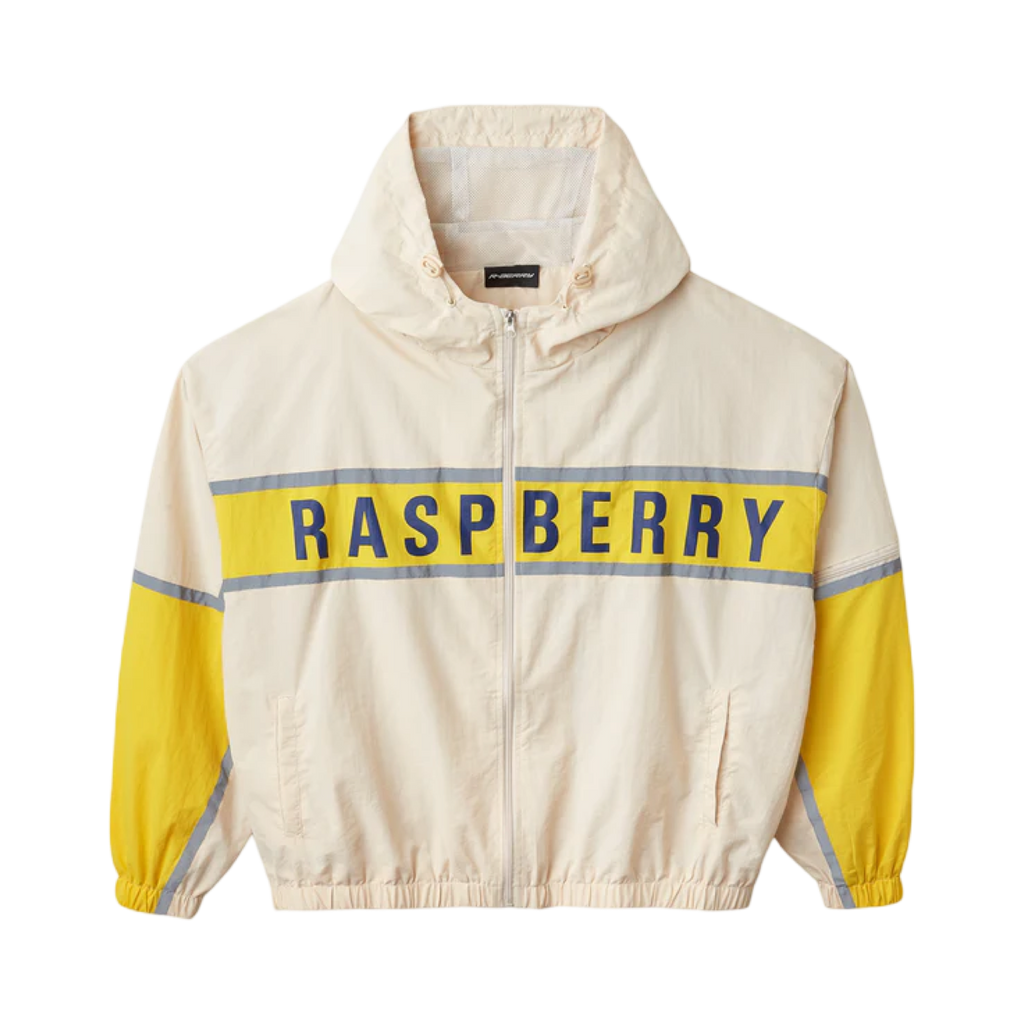 GV Gallery Raspberry Windbreaker Cream Yellow