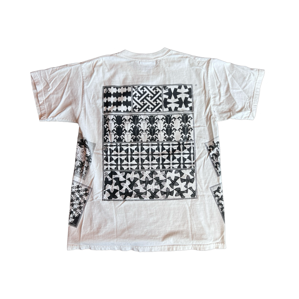 MC Escher 5 Art T-Shirt White