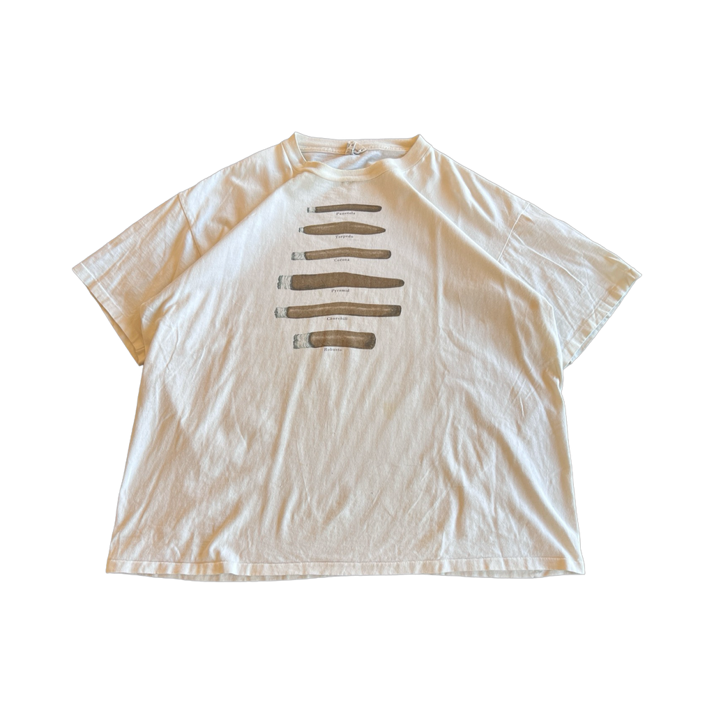 90s Cigar T-Shirt White