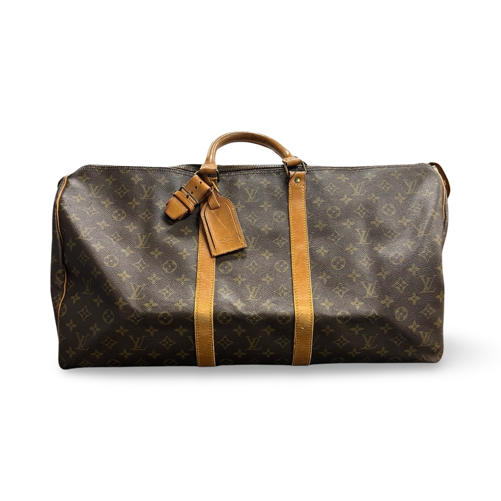 Louis Vuitton Keepall 55 Duffle Brown Monogram