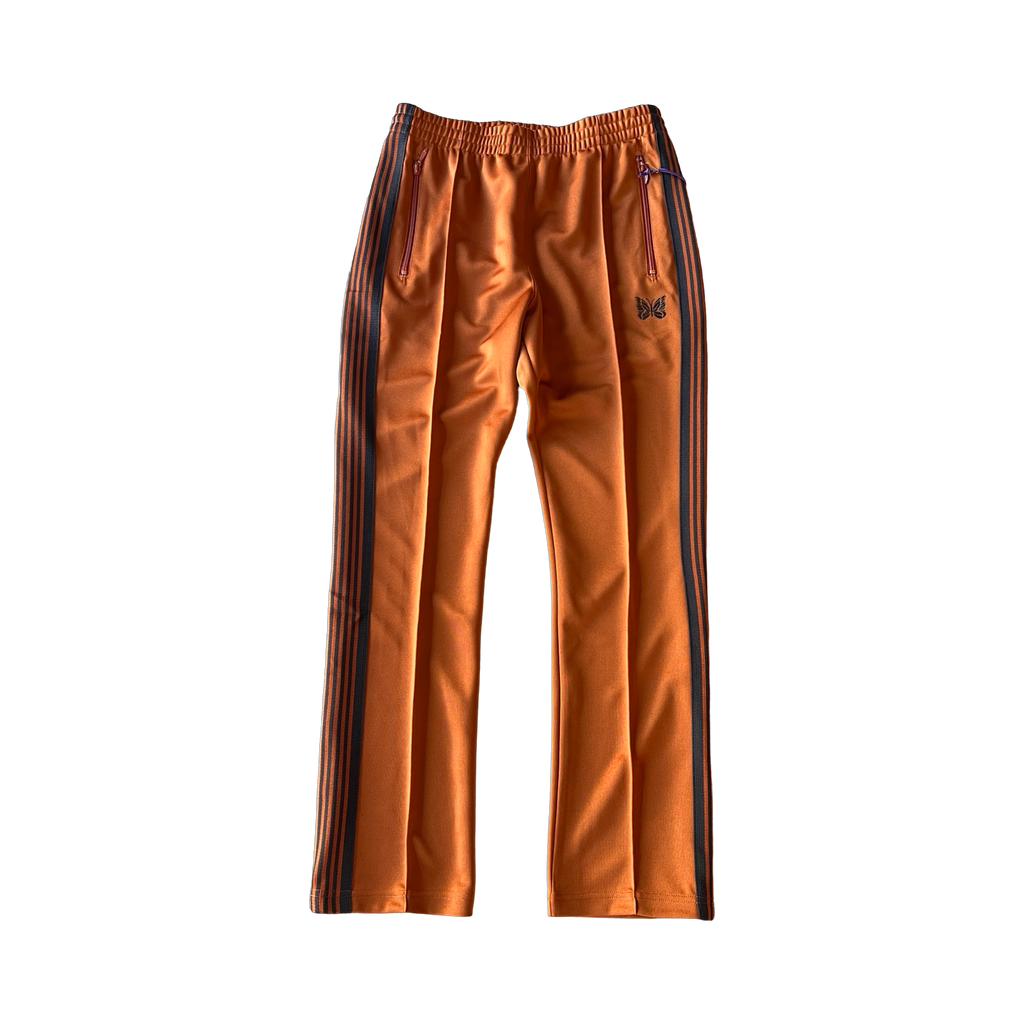 Needles Narrow Track Pant Orange Rust