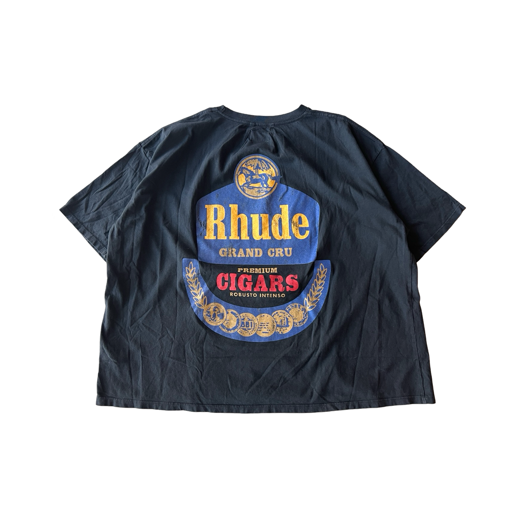 Rhude Grand Cru T-Shirt Vintage Black