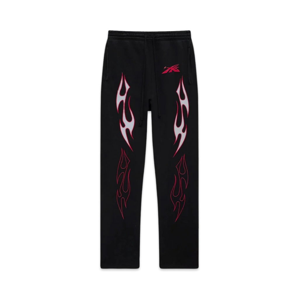 Hellstar Sports Future Flame Sweatpants Black