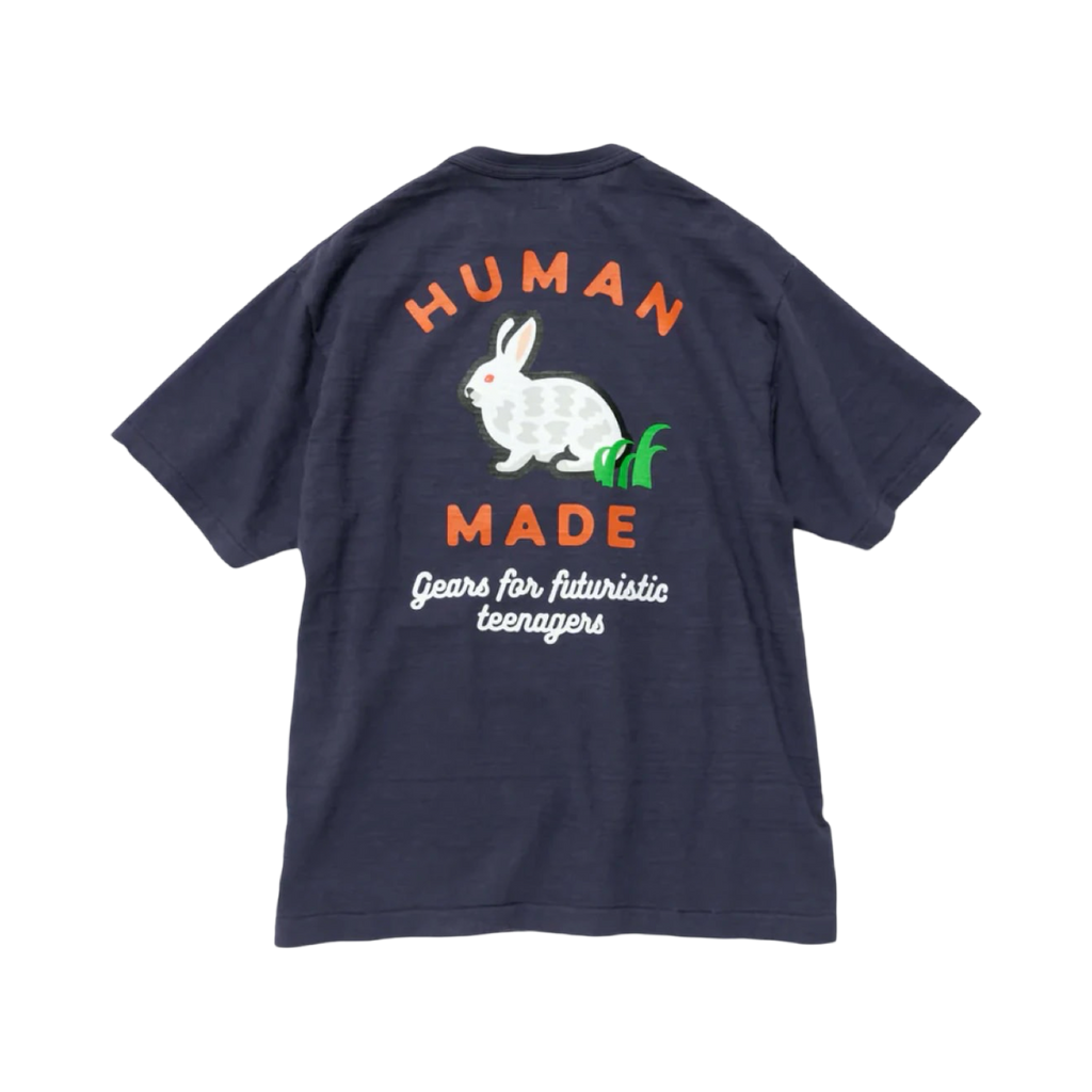 Human Made Pocket Rabbit #2 T-Shirt Navy