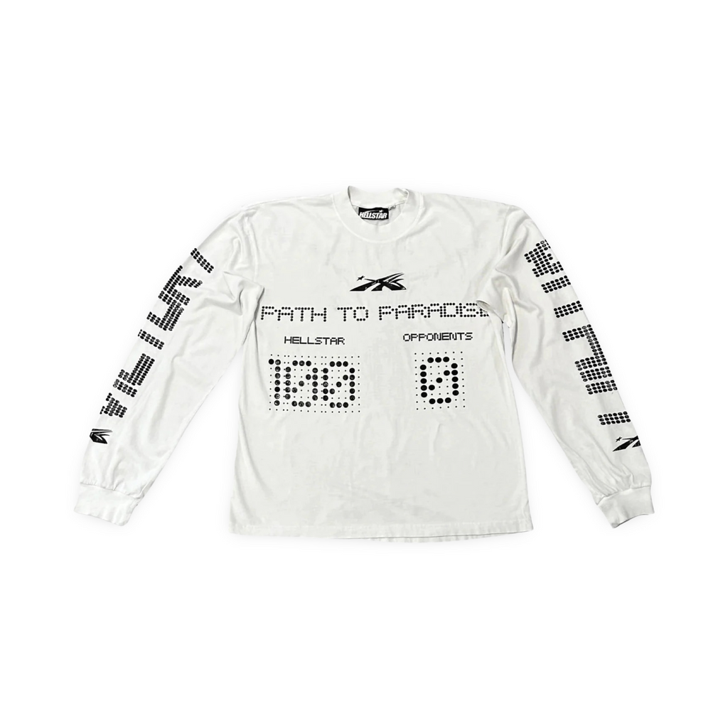 Hellstar Scoreboard L/S T-shirt White