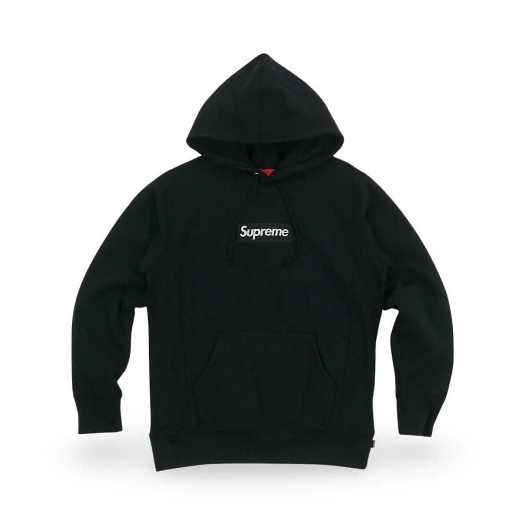 Supreme Box Logo Hooded Sweatshirt Black