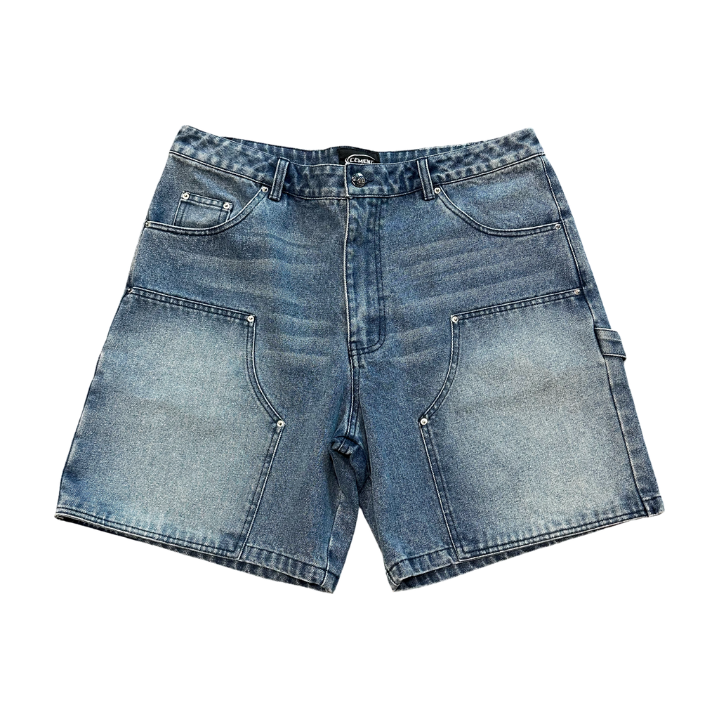 Cement Mixxx 1/1 Jorts Blue