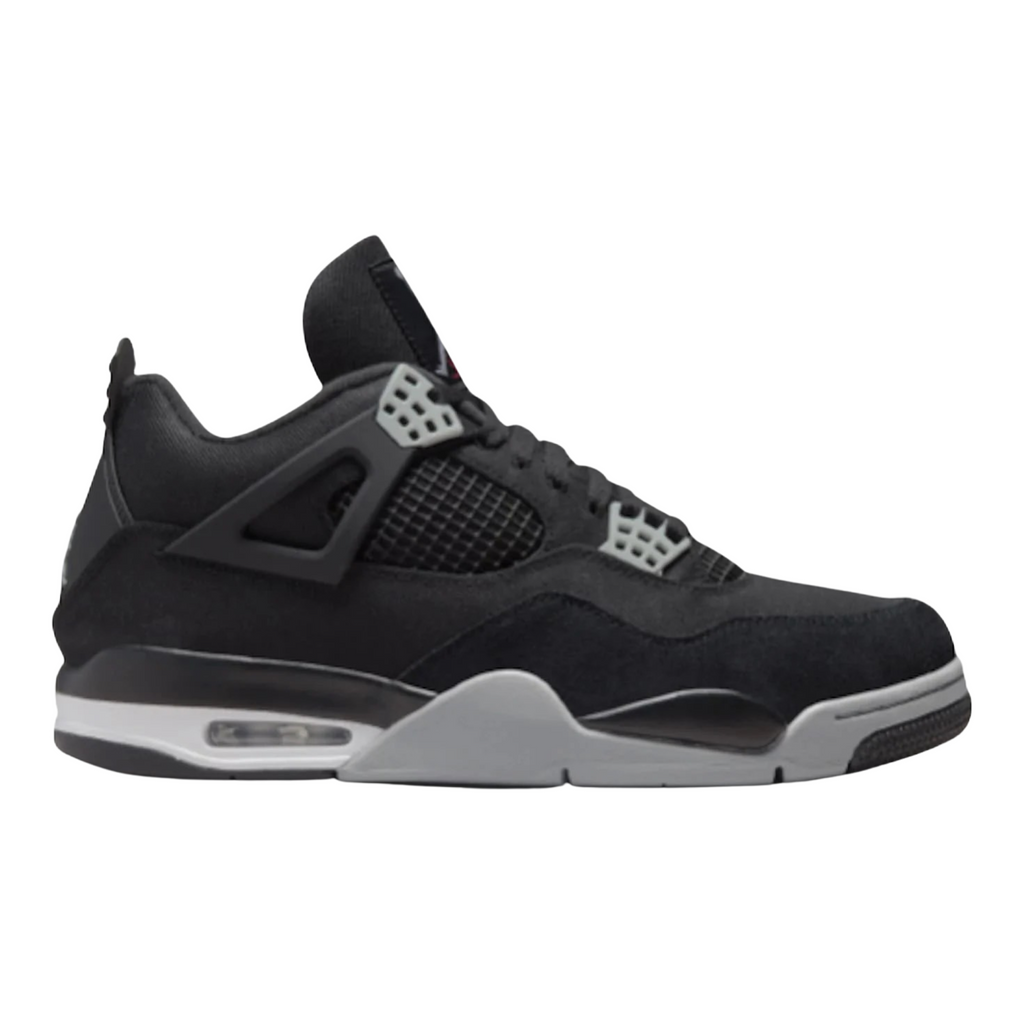 Jordan 4 Retro Black Canvas (GS)