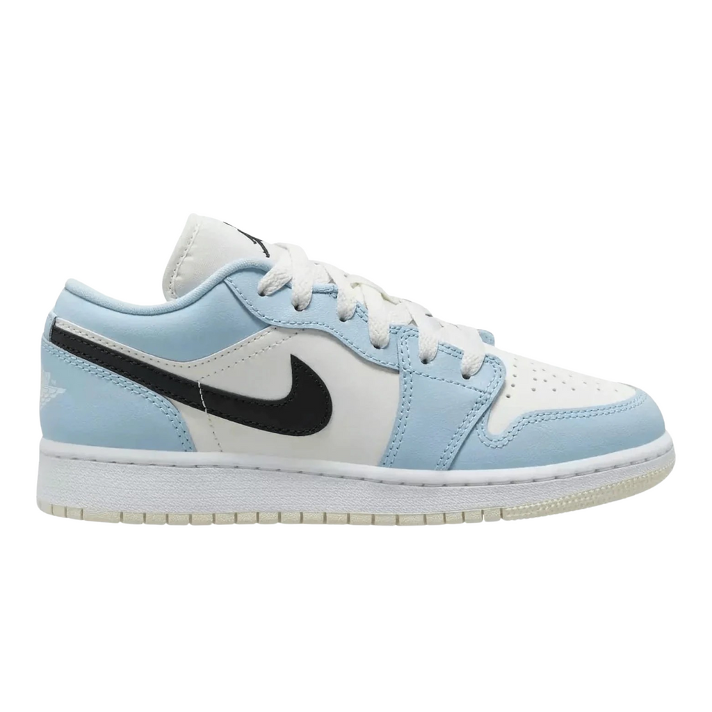 Jordan 1 Low Ice Blue Black (GS)