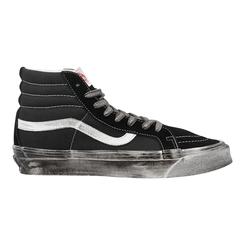 Vans Vault UA OG Sk8-Hi LX Stressed Black White