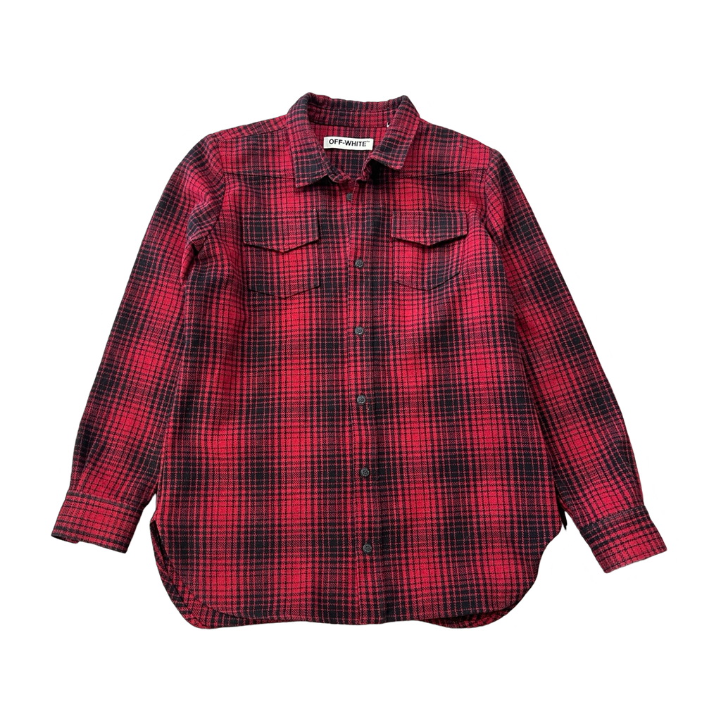 Off-White Flannel Red/Black