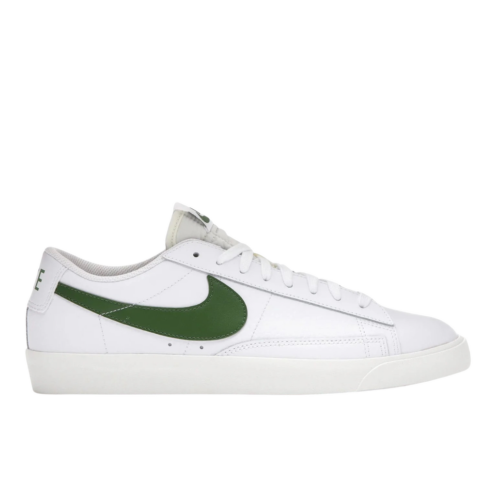 Nike Blazer Low Leather White Forest Green