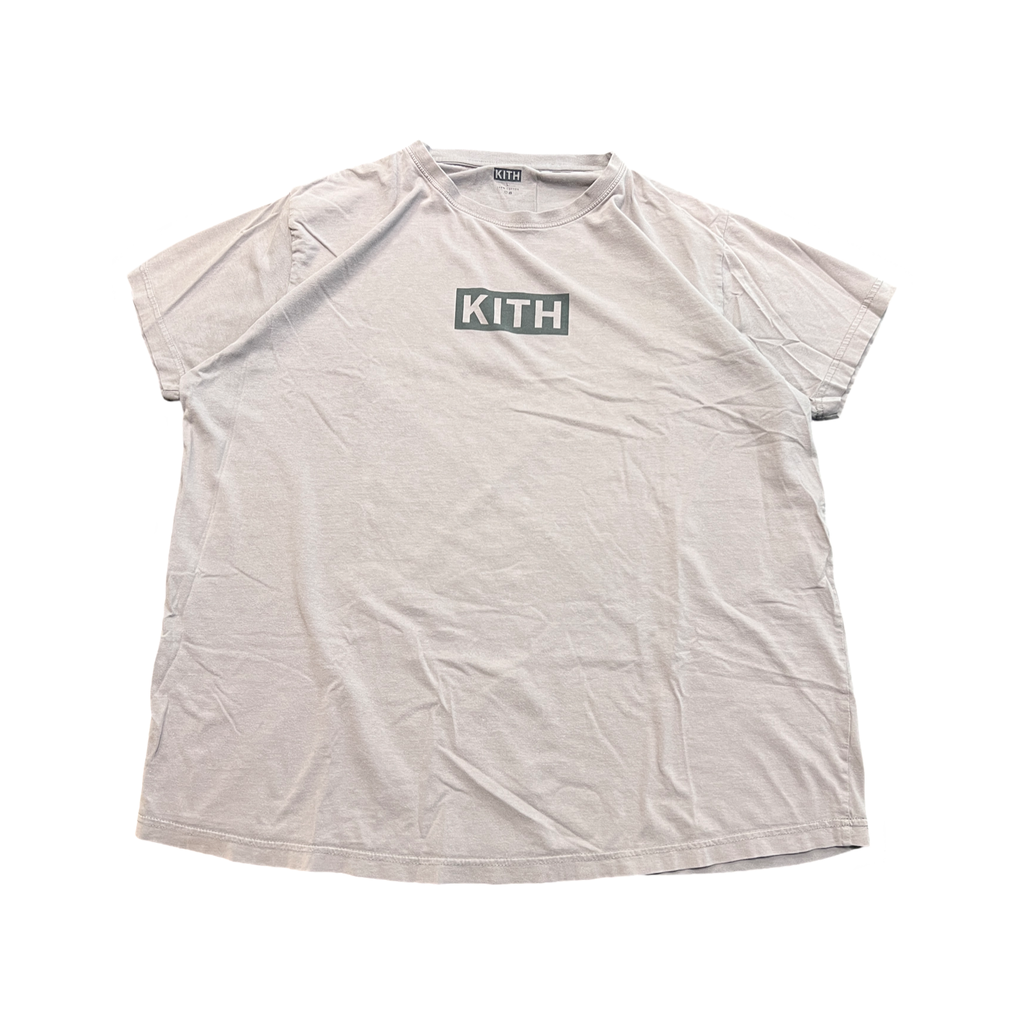 Kith Box Logo T-Shirt Grey