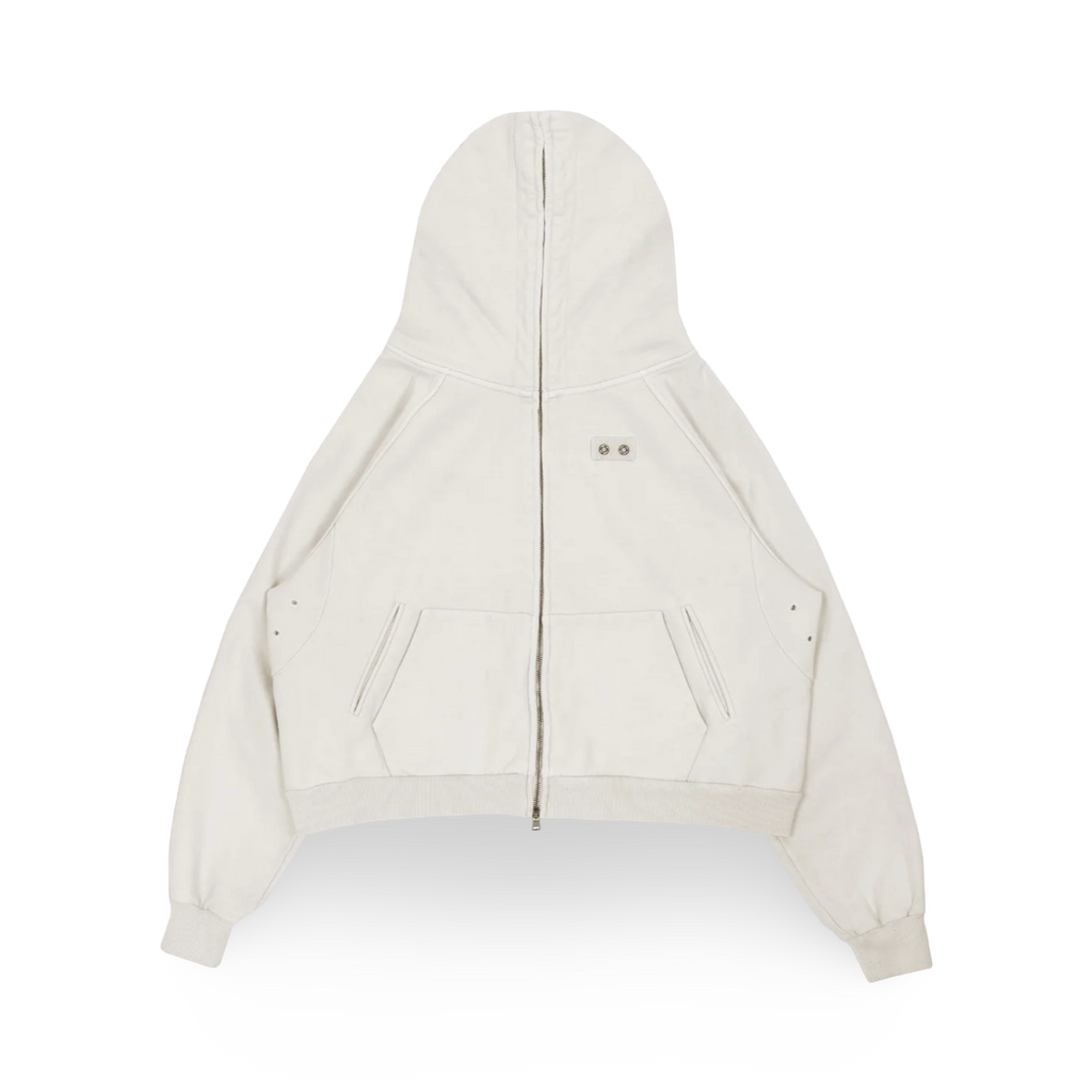 Kody Phillips Full Zip Hoodie Ivory