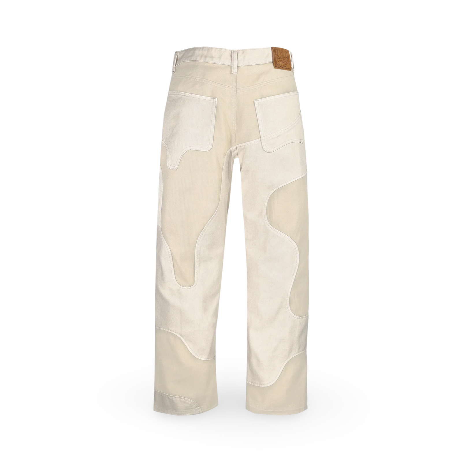 Kody Phillips Curve Jeans Cream Motion.