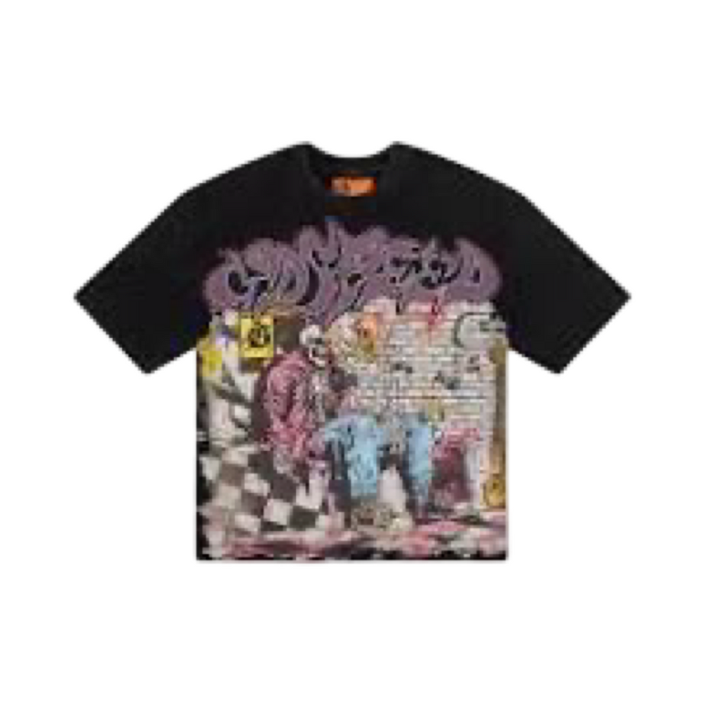 Godspeed Skeleton Stoner Tee Black