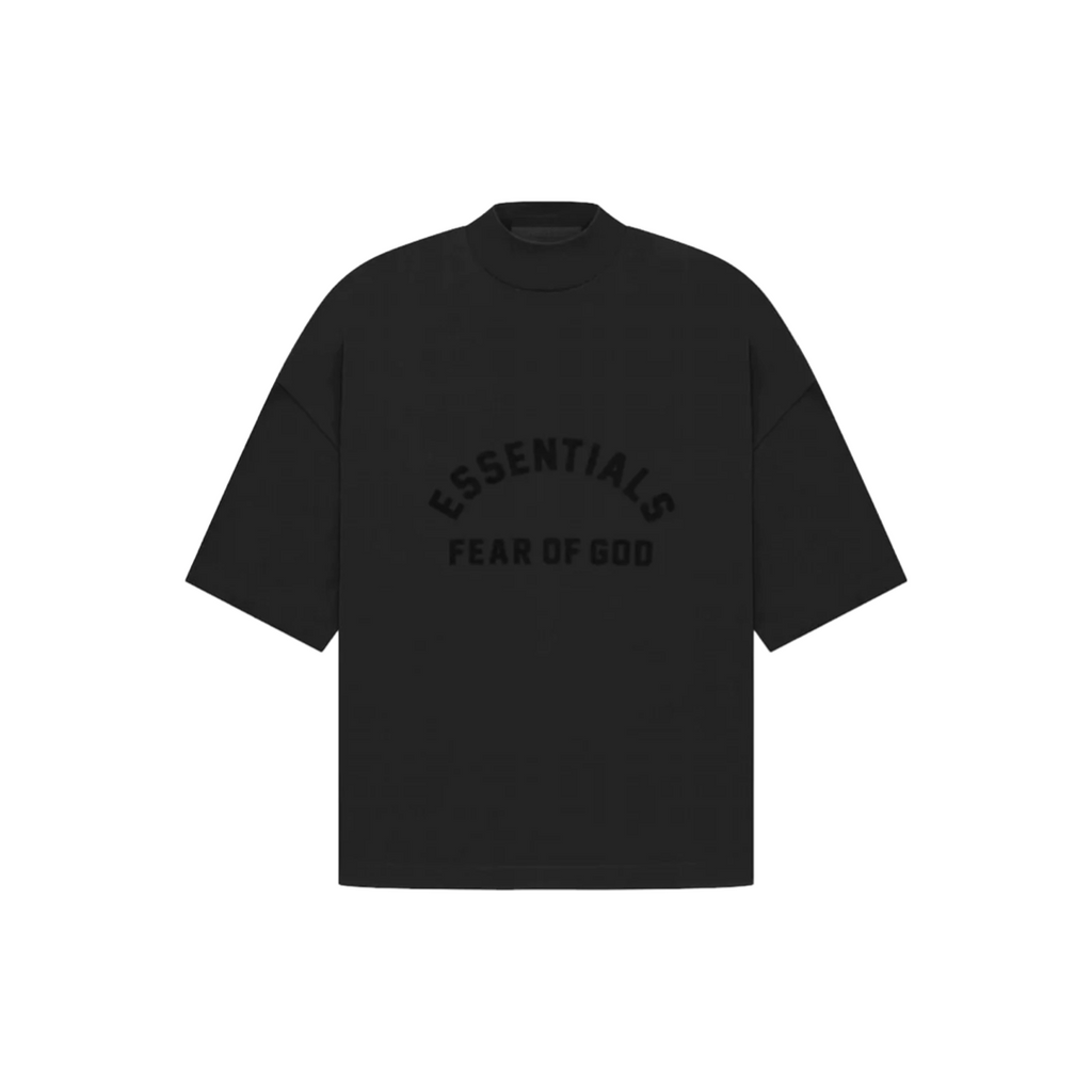 Fear of God Essentials Arch Logo Tee Jet Black