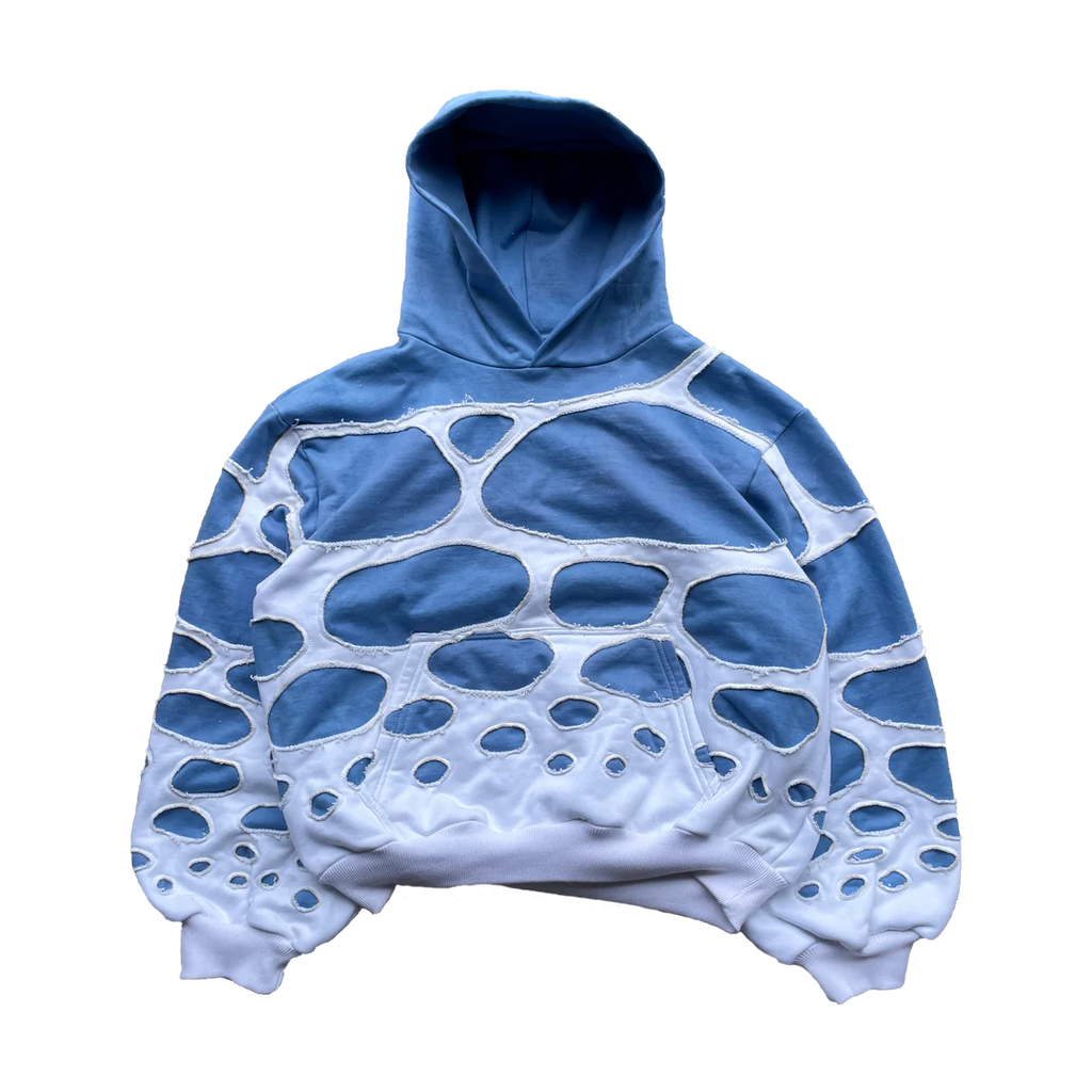 Nevereevern Blue Wave Hoodie