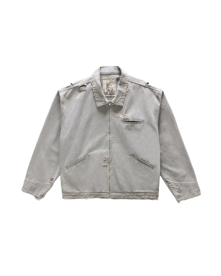 Basketcase Gallery Henchman Work Jacket Grey