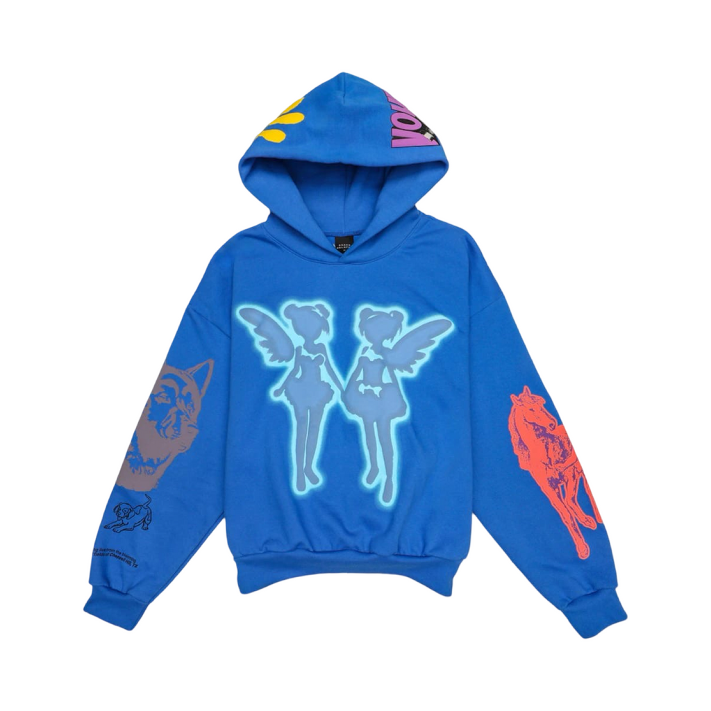 Drake FATD For All The Dogs Hoodie Blue