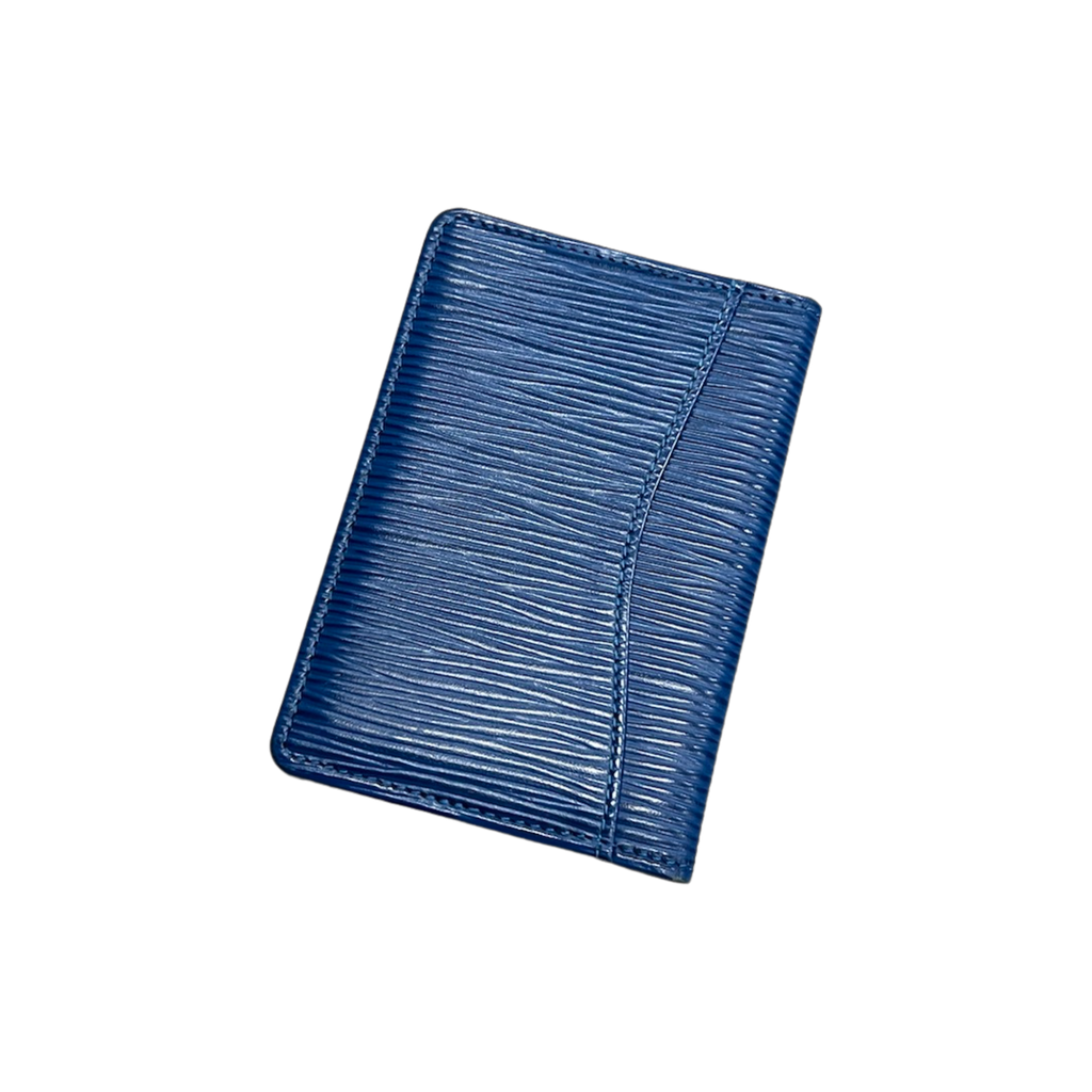 Louis Vuitton Epi Pocket Organizer Blue