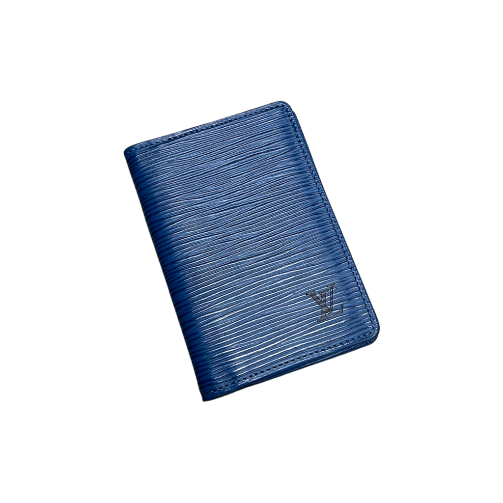 Louis Vuitton Epi Pocket Organizer Blue
