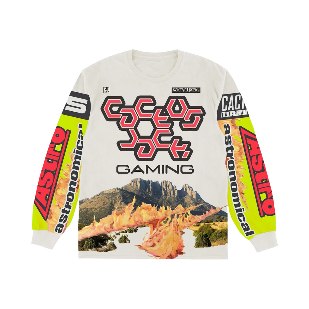 Travis Scott The Scotts Cj Gaming II L/S Jersey White/Multi