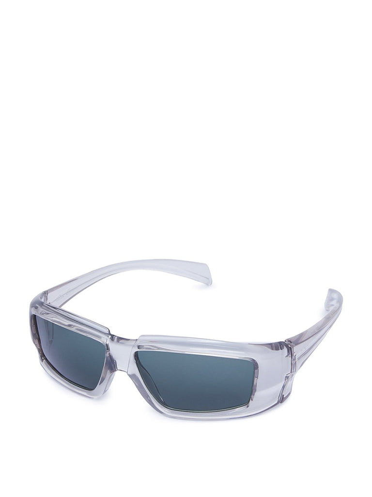 Rick Owens Larry Sunglasses Clear