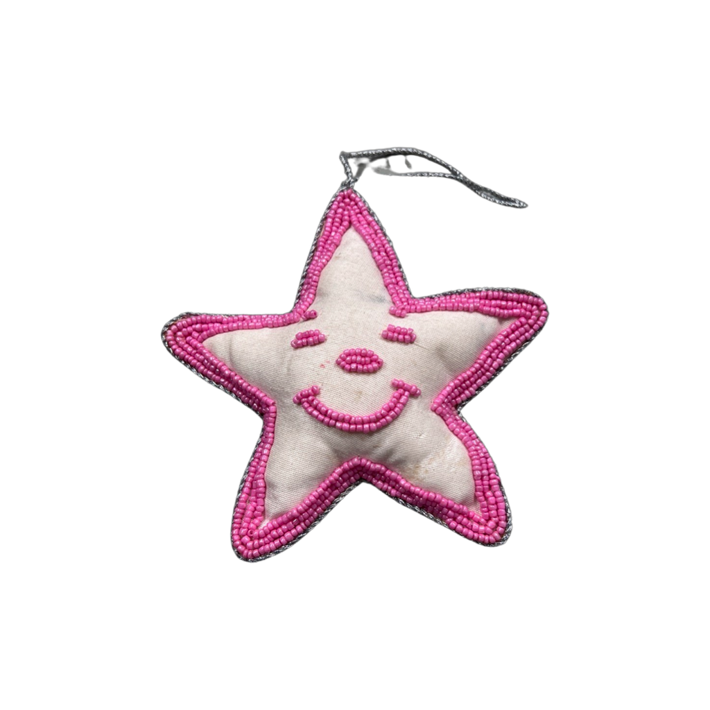 Asspizza Star Ornament Pink