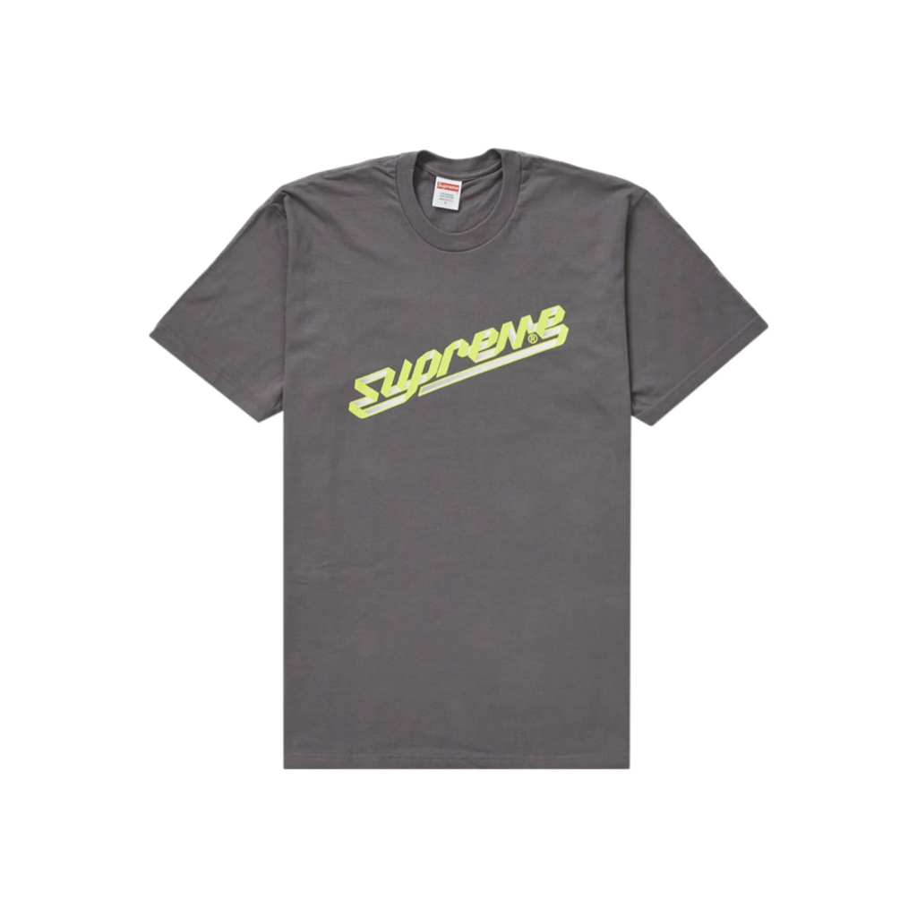 Supreme Banner Tee (FW23) Charcoal